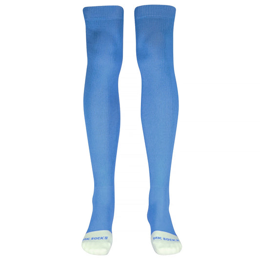 ProFlex Over the Knee Baseball Sports Tube Socks (Columbia / Carolina / Sky Blue)