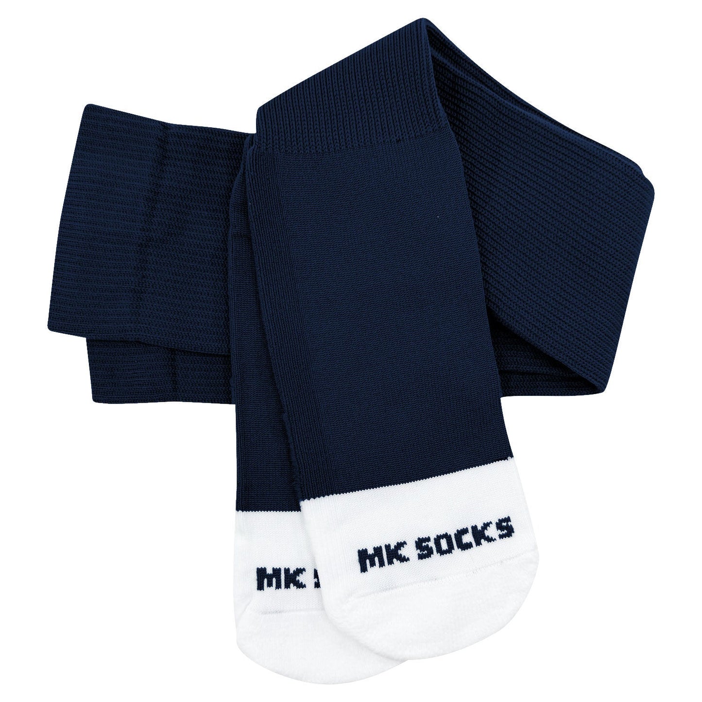 ProFlex Extra-Durable Over the Knee Baseball, Football Extra Long Sports Tube Socks (Navy Blue)