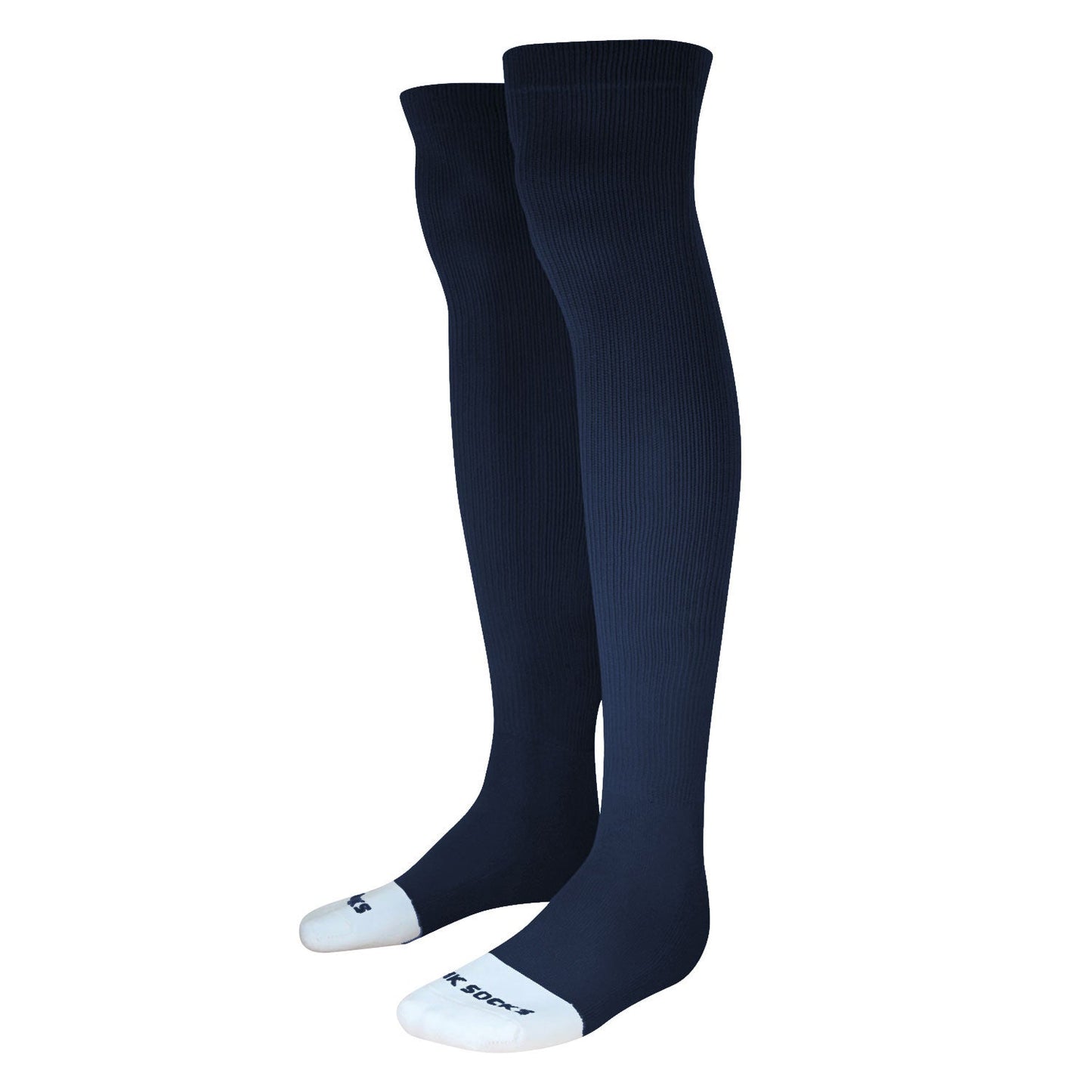 ProFlex Extra-Durable Over the Knee Baseball, Football Extra Long Sports Tube Socks (Navy Blue)