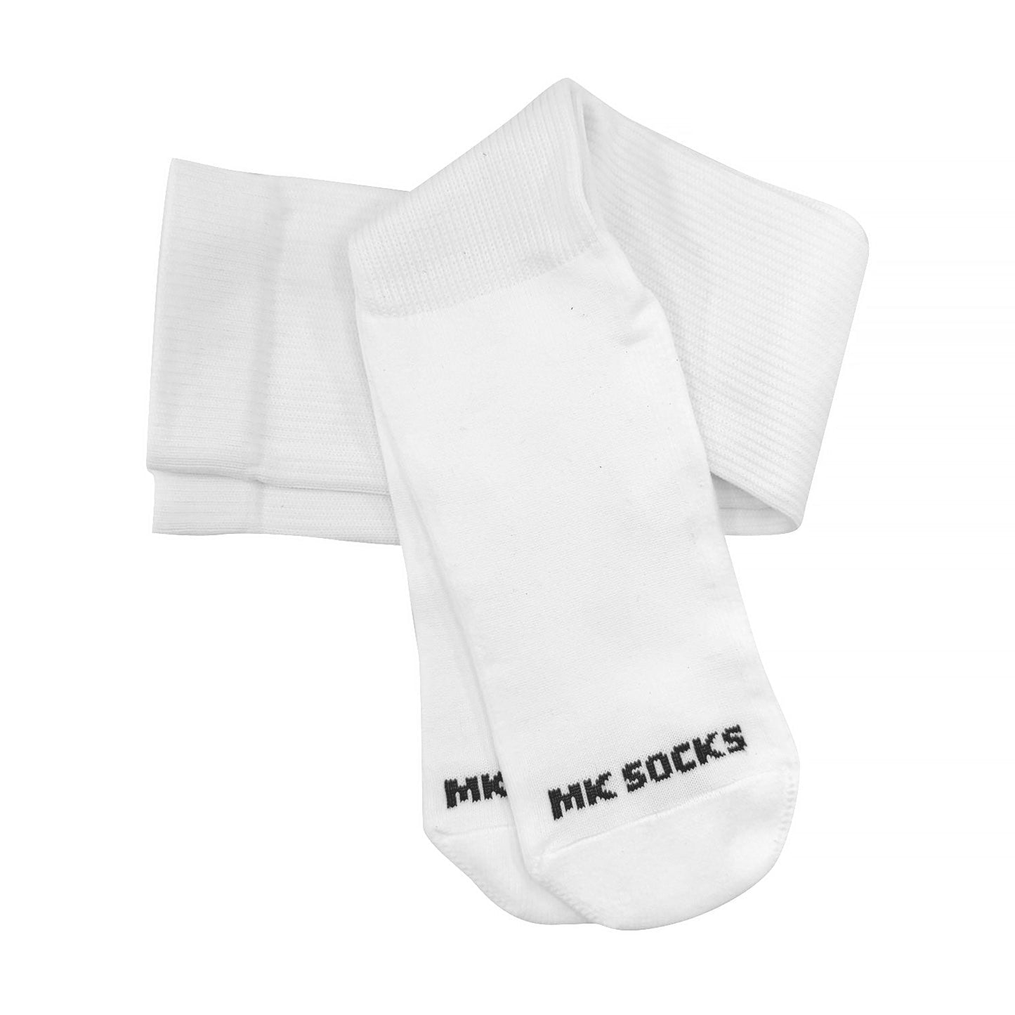 ProFlex Extra-Durable Over the Knee Baseball, Football Extra Long Sports Tube Socks (White)