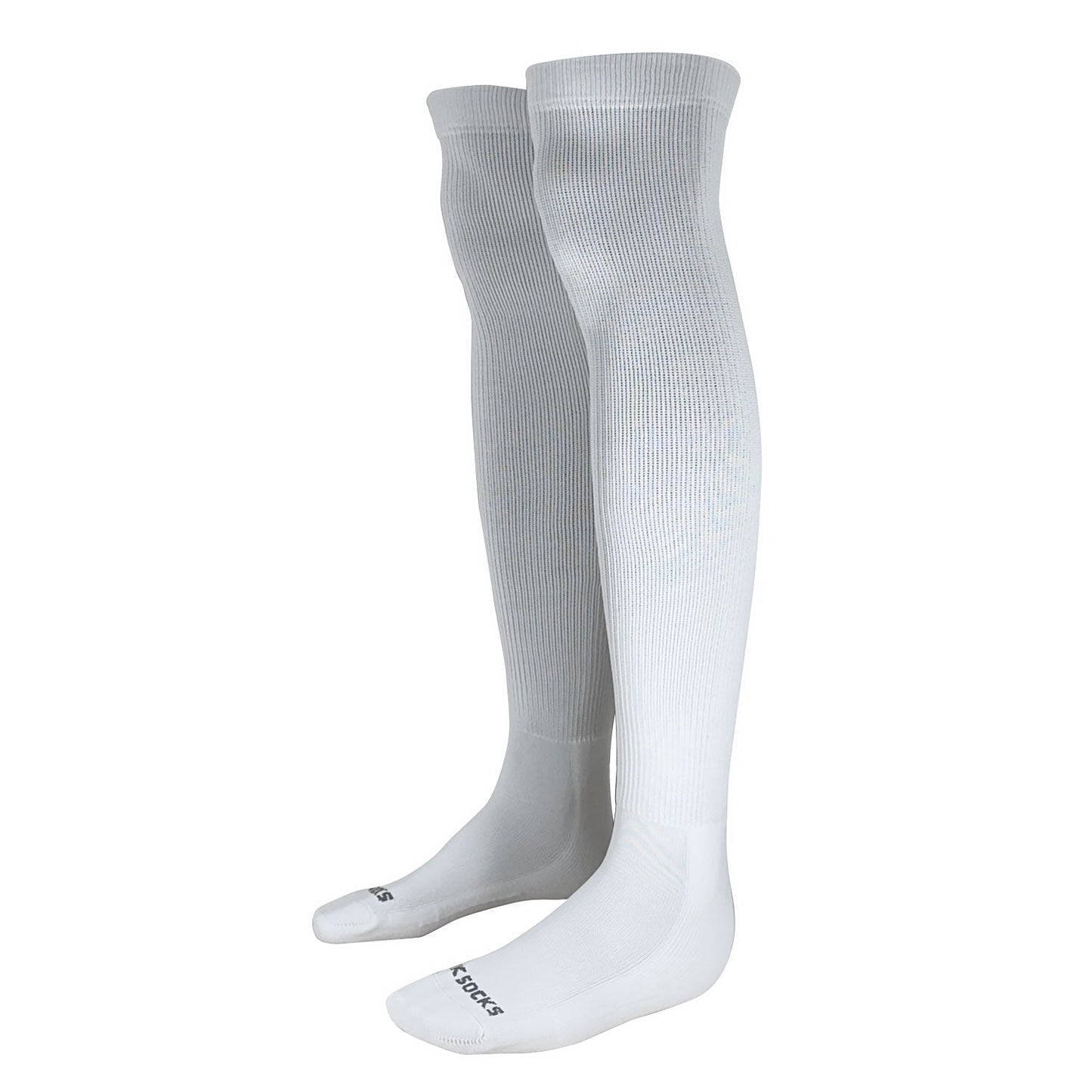 ProFlex Extra-Durable Over the Knee Baseball, Football Extra Long Sports Tube Socks (White)