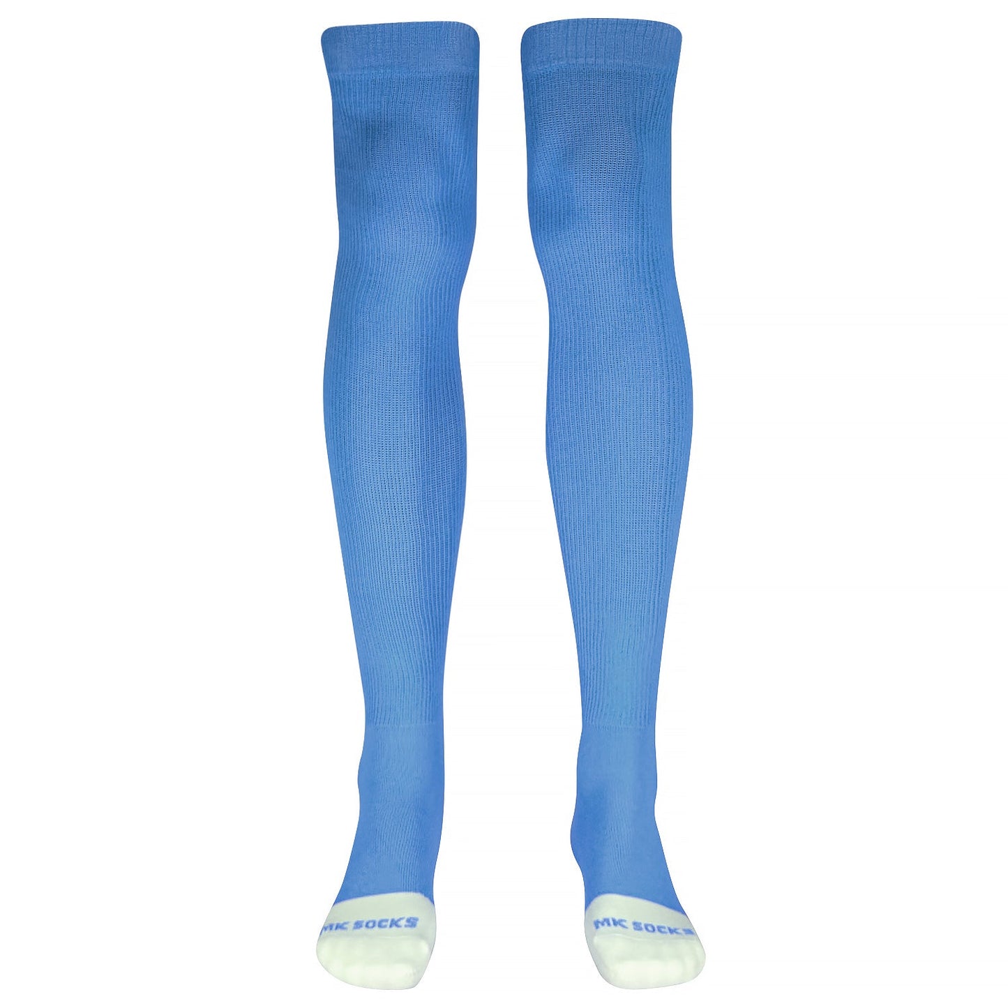 ProFlex Over the Knee Baseball Sports Tube Socks (Columbia / Carolina / Sky Blue)