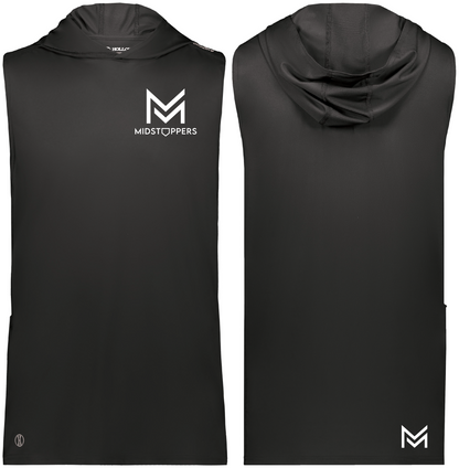 Midstoppers Men's Coolcore Sleeveless Hoodie