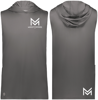 Midstoppers Men's Coolcore Sleeveless Hoodie