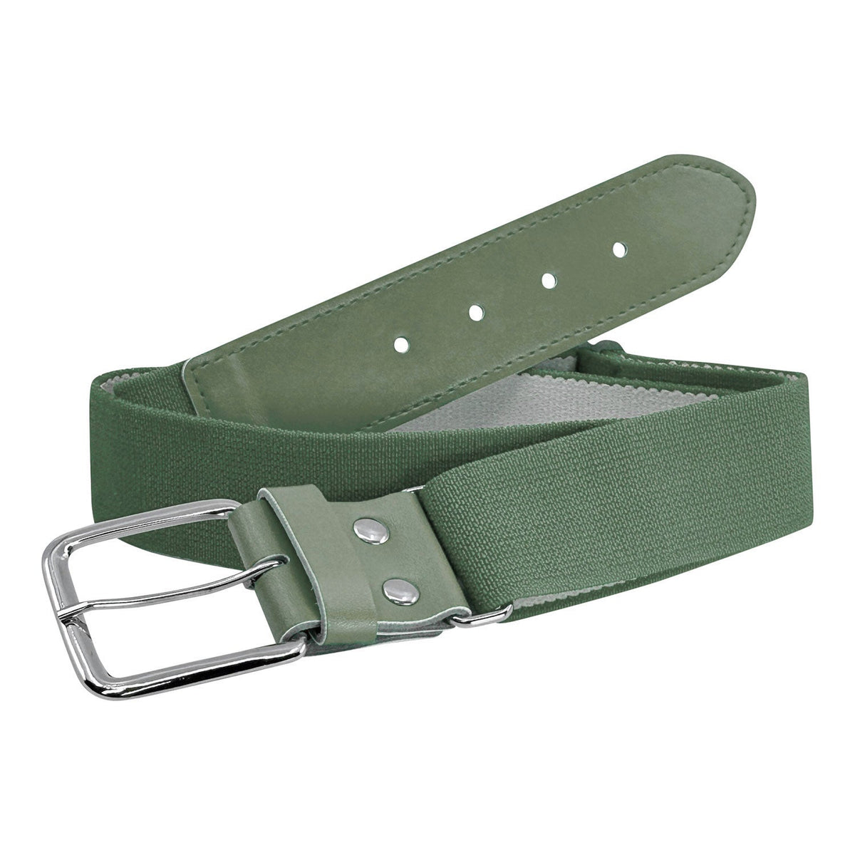 MILITARY GREEN Baseball Softball Elastic Belt, Youth and Adult Sizes
