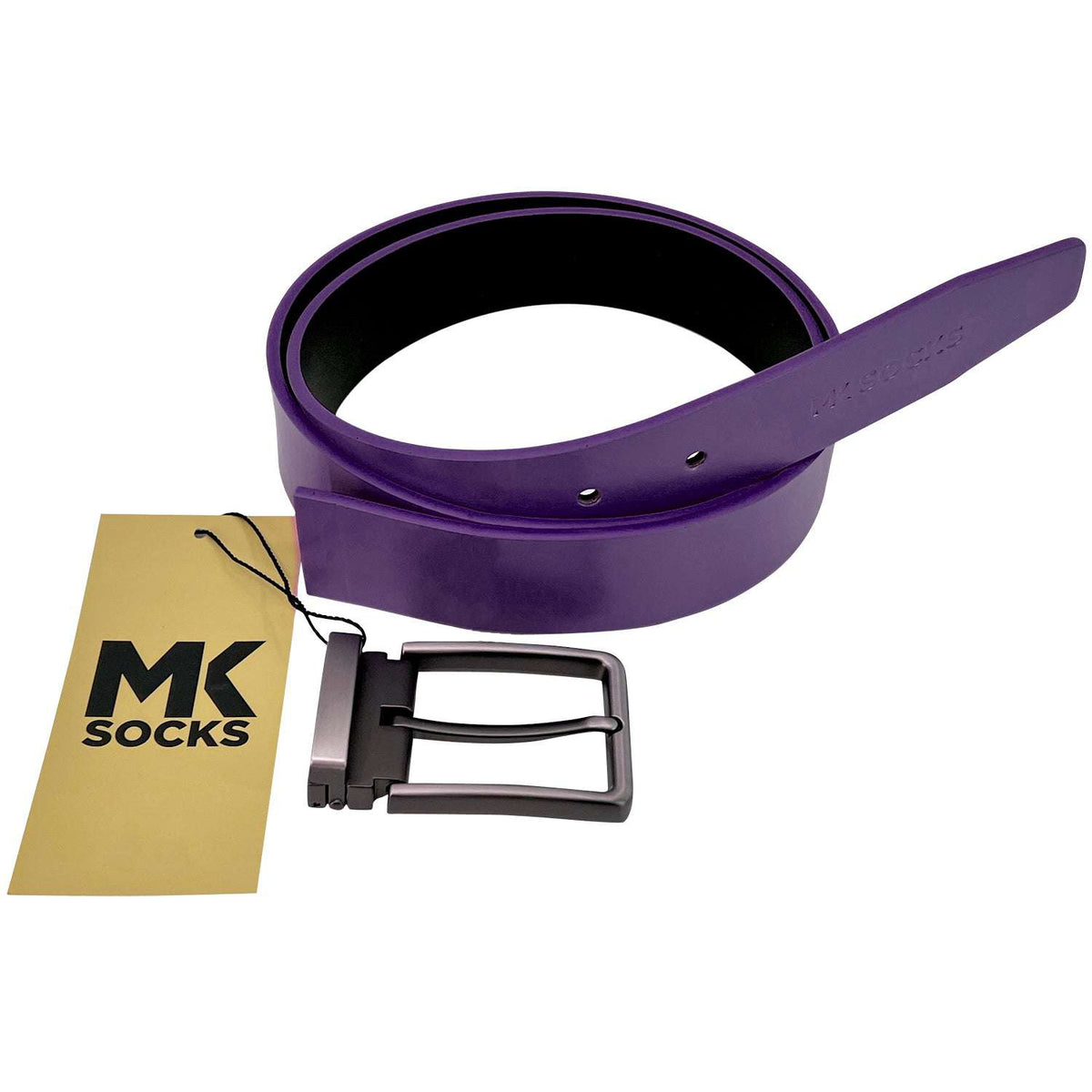 PURPLE Cut-to-Fit Youth Leather Softball, Baseball Belt
