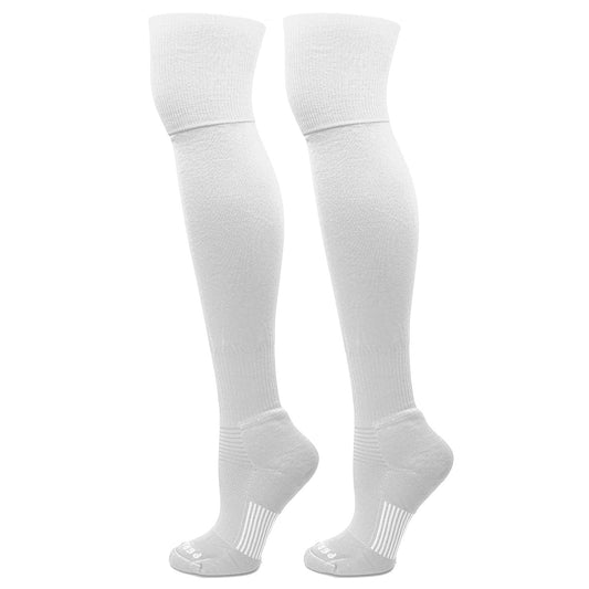 Extreme Over the Knee Sports Socks - White