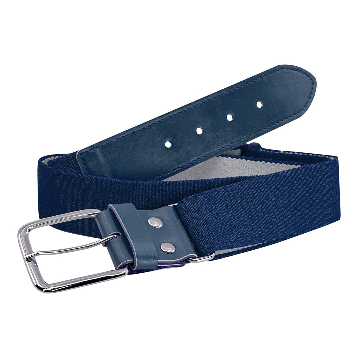 NAVY BLUE Baseball Softball Elastic Belt, Youth and Adult Sizes