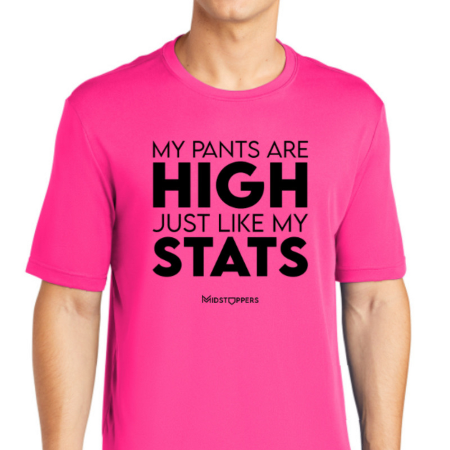 High Stats T-Shirt (HOT PINK)