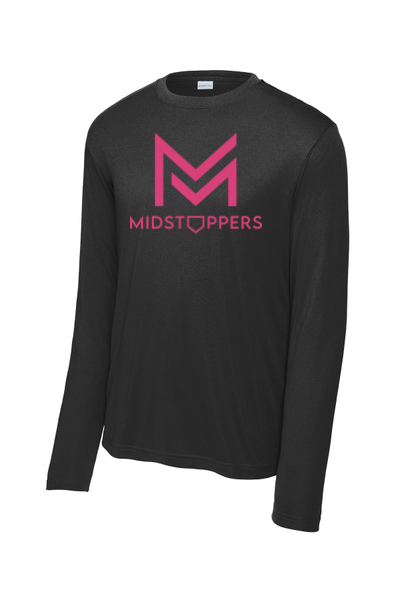 Youth - Midstoppers Long Sleeve Performance Tee