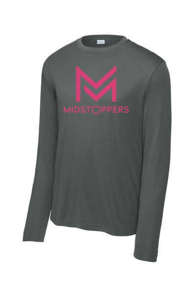 Youth - Midstoppers Long Sleeve Performance Tee