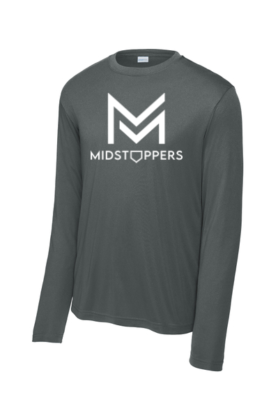 Youth - Midstoppers Long Sleeve Performance Tee