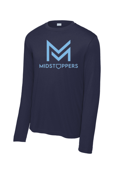 Youth - Midstoppers Long Sleeve Performance Tee
