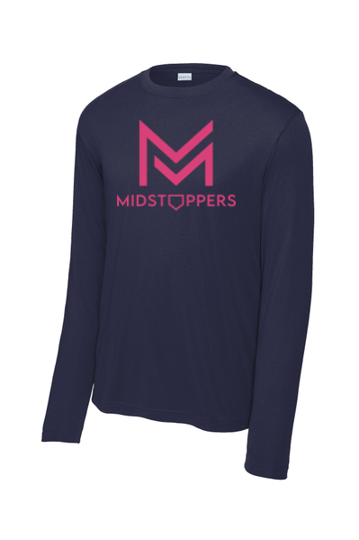 Youth - Midstoppers Long Sleeve Performance Tee