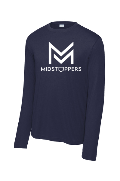 Youth - Midstoppers Long Sleeve Performance Tee