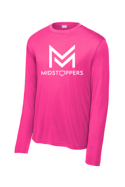 Youth - Midstoppers Long Sleeve Performance Tee