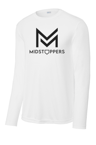 Youth - Midstoppers Long Sleeve Performance Tee