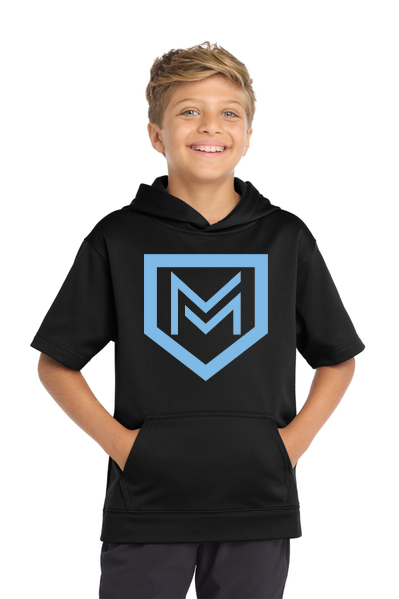 Youth - Midstoppers Fleece Short Sleeve Hoodie