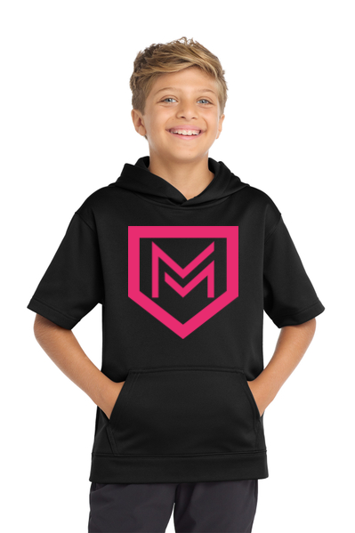 Youth - Midstoppers Fleece Short Sleeve Hoodie