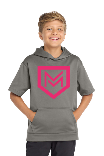 Youth - Midstoppers Fleece Short Sleeve Hoodie