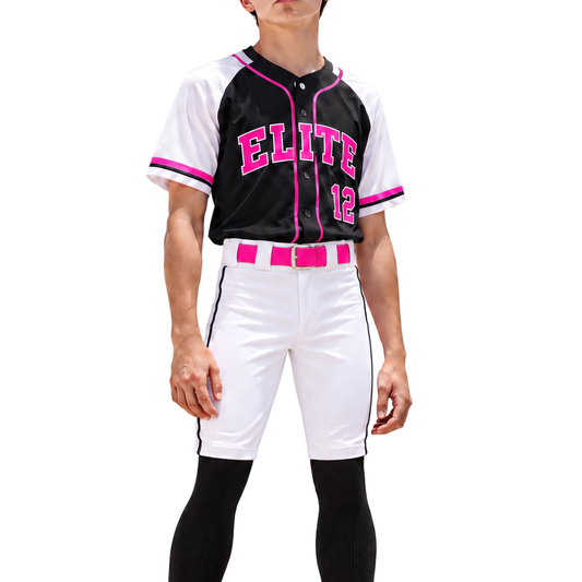 NEON PINK Adjustable Elastic Baseball SoftBall Belt for Youth and Adults