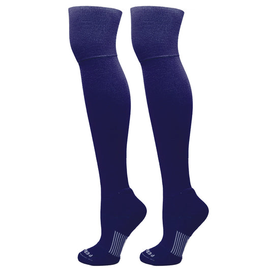 Extreme Over the Knee Sports Socks - Navy Blue