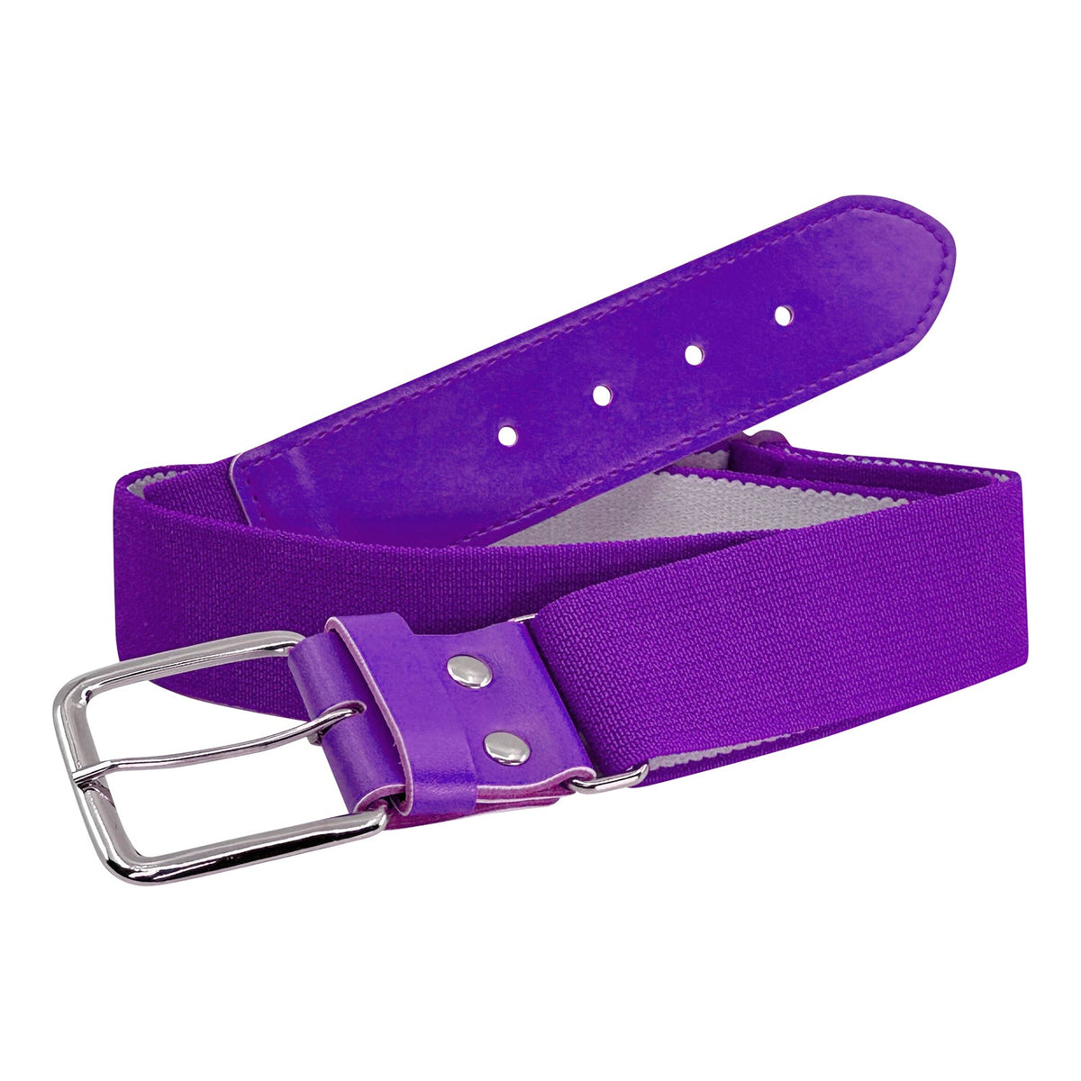 PURPLE Baseball Softball Elastic Belt, Youth and Adult Sizes