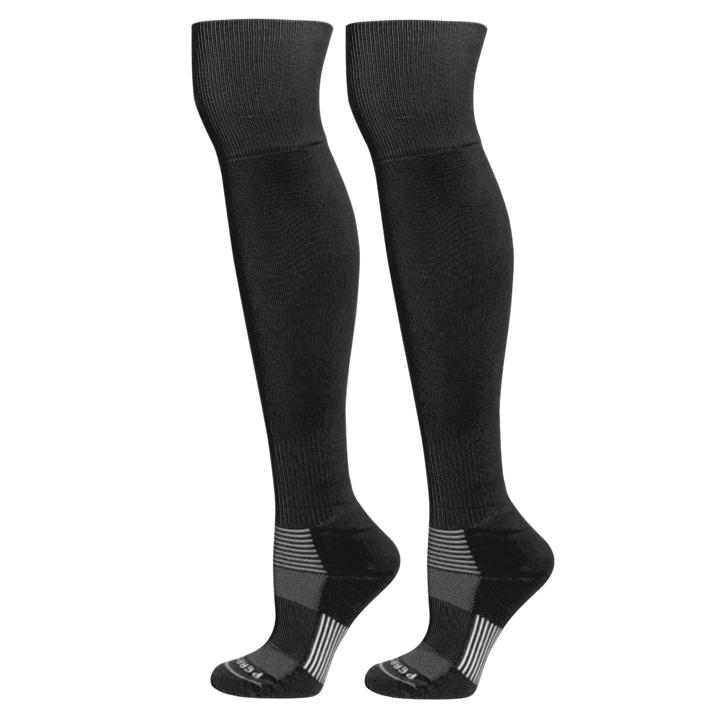 Extreme Over the Knee Sports Socks - Black