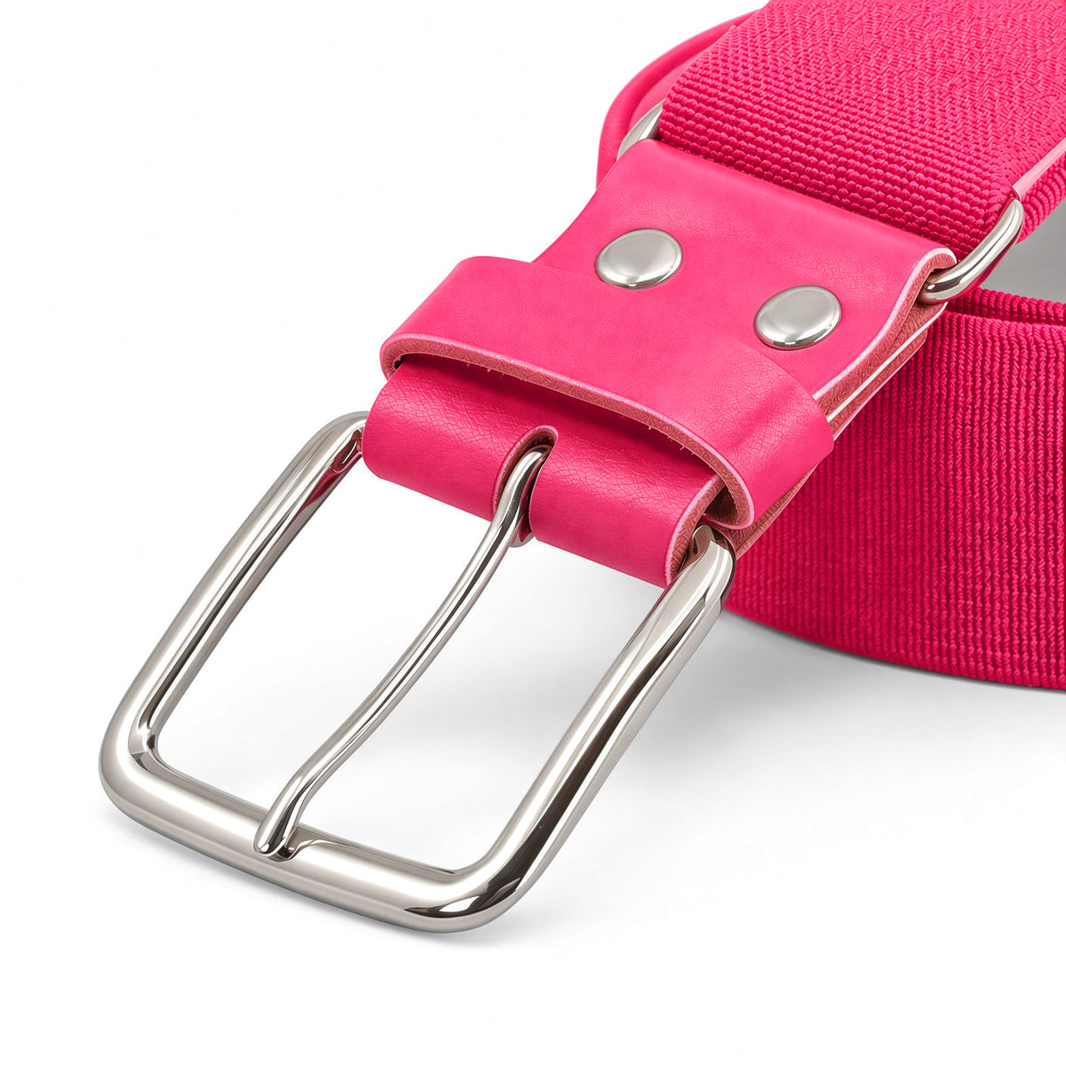 NEON PINK Adjustable Elastic Baseball SoftBall Belt for Youth and Adults
